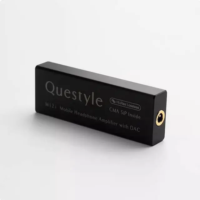 Main image of Questyle M12i mobile HiFi lossless music portable decoder is equipped with a Lightning to Type-C adapter cable
