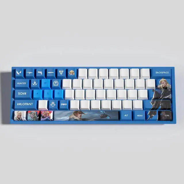 Alt view image 2 of 5 - VALORANT Themed Keycaps Sova PBT heat-sublimation keycaps 29 keys OEM high degree