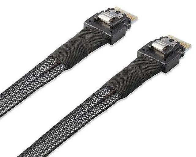Alt view image 3 of 6 - Slimsas 38P SFF-86544i 16Gpbs server hard disk data transfer cable MINISAS built-in conversion cable