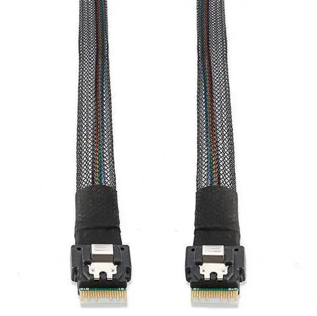 Alt view image 4 of 6 - Slimsas 38P SFF-86544i 16Gpbs server hard disk data transfer cable MINISAS built-in conversion cable