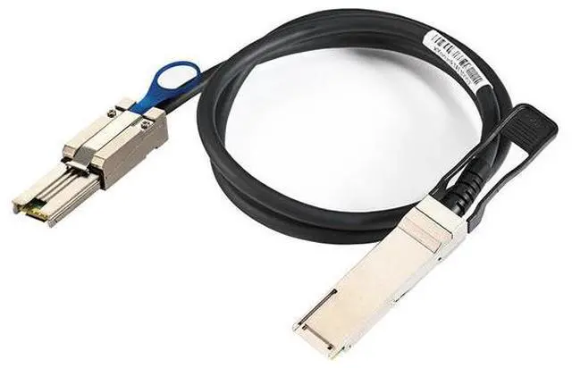 Alt view image 3 of 4 - The QSFP+40G TO SFF8088 high-speed server cable is suitable for the adapter cable of Cisco H3C switches