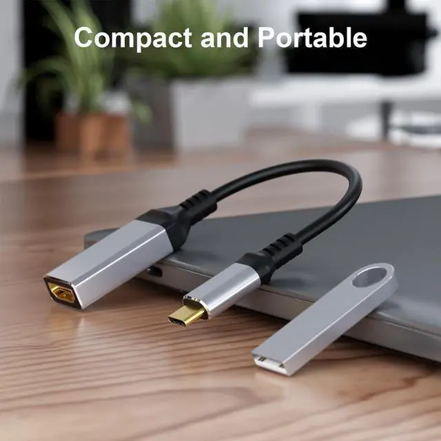 Alt view image 7 of 7 - 8K@60HzType C to HDMI Cable 4K 120Hz, Thunderbolt 3/4 USB-C to HDMI Adapter for MacBook Pro/Air,  iPad Pro, Galaxy S23/S24, Surface Pro, Chromebook, Laptop to Monitor/TV/Projector