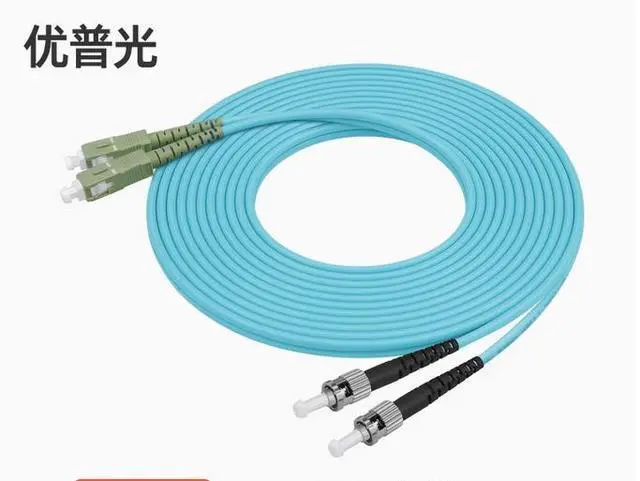 Main image of YOUPUGUANG OM3 SC-ST  Duplex Multimode Fiber Patch Cable - 10G Gigabit, 3.0PVC Jacket, Ceramic Ferrule, for Switch/Data Center/Server, 1G/10G/40G Compatible ( Aqua Blue)