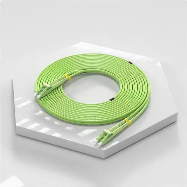 Alt view image 2 of 5 - LC-LC OM5 Duplex Fiber Patch Cable 10G Multimode 50/125m 3.0mm PVC Jacket with Ceramic Ferrule LSZH for Data Center