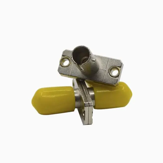 Alt view image 2 of 4 - ST  SC Fiber Optic Coupler Adapter, Telecom-Grade Metal Housing, Rack Mountable for Patch Panel Wirin 5PACK