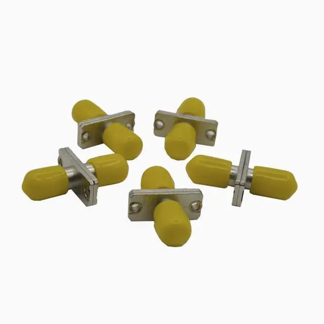 Alt view image 4 of 4 - ST  SC Fiber Optic Coupler Adapter, Telecom-Grade Metal Housing, Rack Mountable for Patch Panel Wirin 5PACK