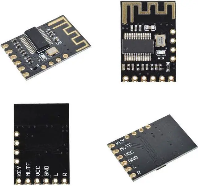 Alt view image 2 of 4 - 3pcs M18 Wireless Bluetooth MP3 Audio Receiver Board BLT 4.2 mp3 Lossless decoder Bluetooth 4.2 Audio Receiver Board Wireless Stereo Sound Module
