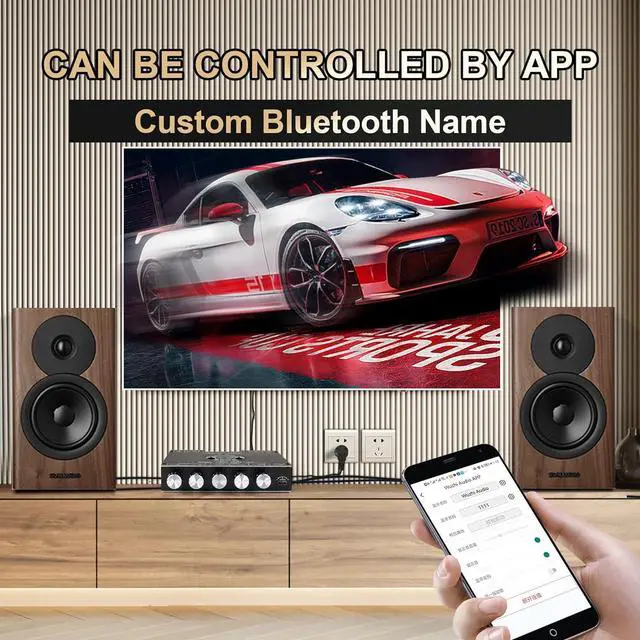 Alt view image 4 of 6 - ZK-AS21 220W*2+350W 2.1 Bluetooth Power Amplifier Board with TPA3255 Chip, 18V-36V Bluetooth Speaker Audio Amplifier Module Vehicle Amplifiers