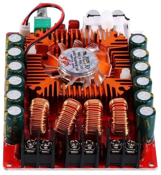 Alt view image 3 of 7 - TDA7498E 160w x2 Two Channel Audio Power Amplifier Board Digital Stereo Power AMP Module BTL Mode