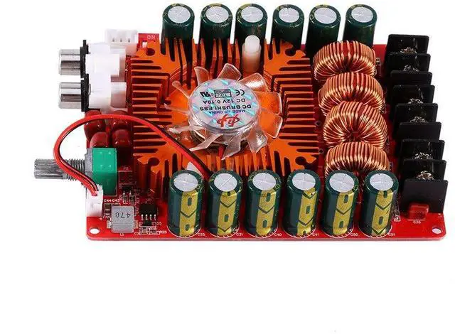 Alt view image 2 of 7 - TDA7498E 160w x2 Two Channel Audio Power Amplifier Board Digital Stereo Power AMP Module BTL Mode