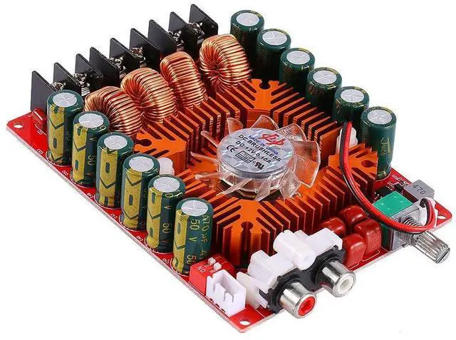 Main image of TDA7498E 160w x2 Two Channel Audio Power Amplifier Board Digital Stereo Power AMP Module BTL Mode