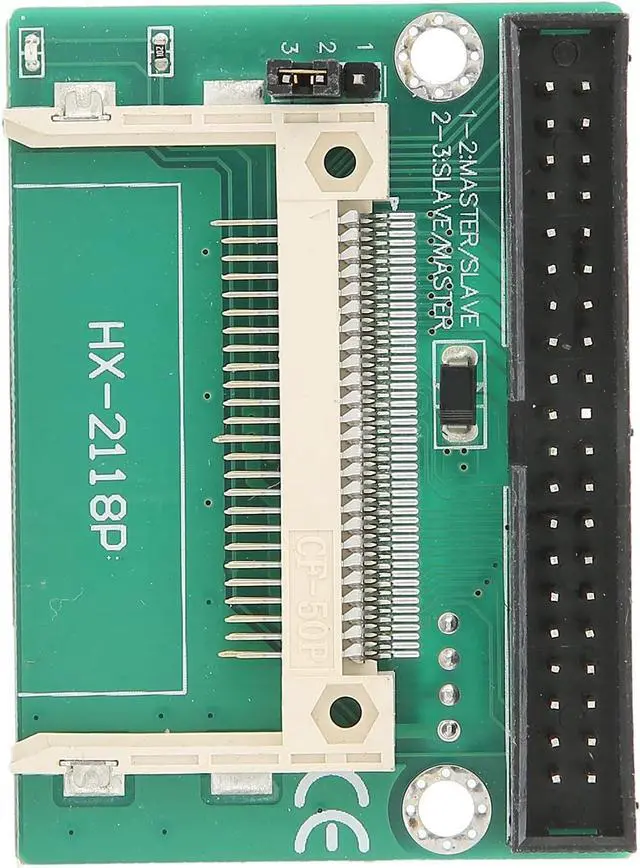 Alt view image 4 of 7 - CF to IDE Adapter, CF to 3.5 Inch 40 Pin IDE Converter Adapter Card, Anti?EMI Disk Desktop Adapter Card for Win CELinux