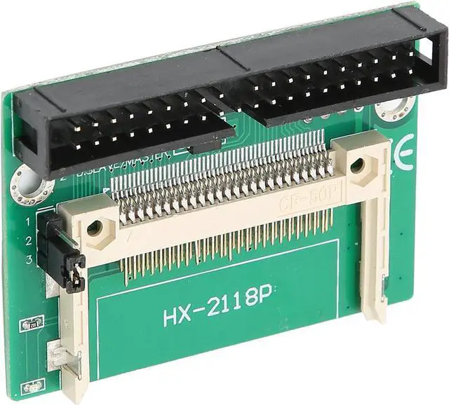 Alt view image 2 of 7 - CF to IDE Adapter, CF to 3.5 Inch 40 Pin IDE Converter Adapter Card, Anti?EMI Disk Desktop Adapter Card for Win CELinux