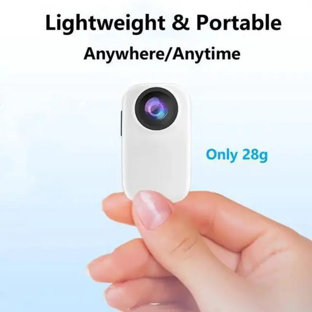 Alt view image 3 of 5 - G03 Thumb Camera 4K 30fps - Touch Screen Mini Body Camera, Wearable Pet POV, Magnetic Mount for Cycling/Vlogging