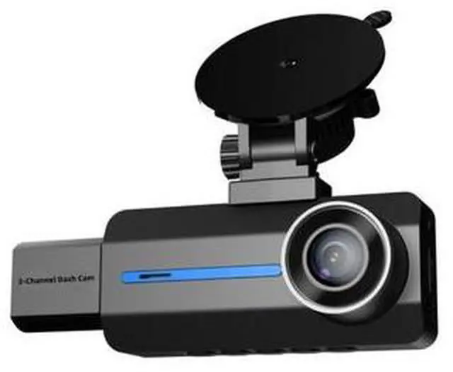 Alt view image 3 of 4 - 3-Channel Dash Cam 2K HD - 3.16" Touch Screen, 170° Wide Angle, Night Vision, Parking Mode, Loop Recording