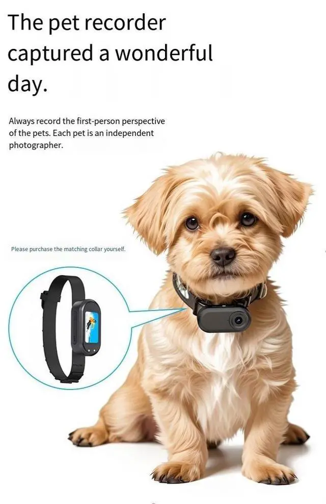 Alt view image 4 of 5 - 1080P Thumb Camera - Magnetic Charging Case, Wearable Pet POV, Mini Body Cam, Waterproof for Cycling/Outdoor