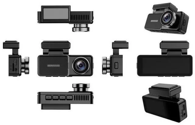 Alt view image 6 of 6 - 3.2" Dash Cam 4K+1080P - Dual Lens 170° Wide Angle, WiFi, Night Vision, Parking Mode, Support 256GB