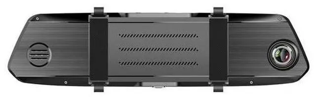 Alt view image 3 of 3 - 7" 2.5D Mirror Dash Cam 1080P - Touch Screen, Dual Recording, Anti-Glare, Reverse Camera, Support 256GB