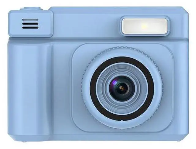 Main image of Children's Polaroid camera with half-color printing for taking photos and recording videos. High-quality appearance level. Children's cartoon camera as a gift. BULE