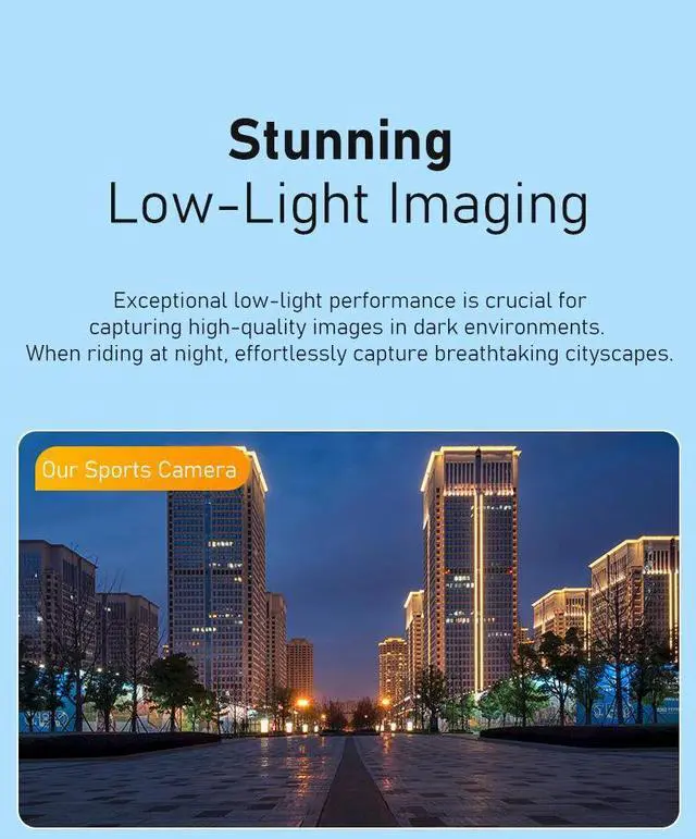 Alt view image 5 of 7 - 8K Dual-Screen Action Camera - 2.0"+1.3" Touch, 30m Waterproof, WiFi, 1350mAh for Diving/Cycling,Outdoor cycling, mountain climbing, surfing