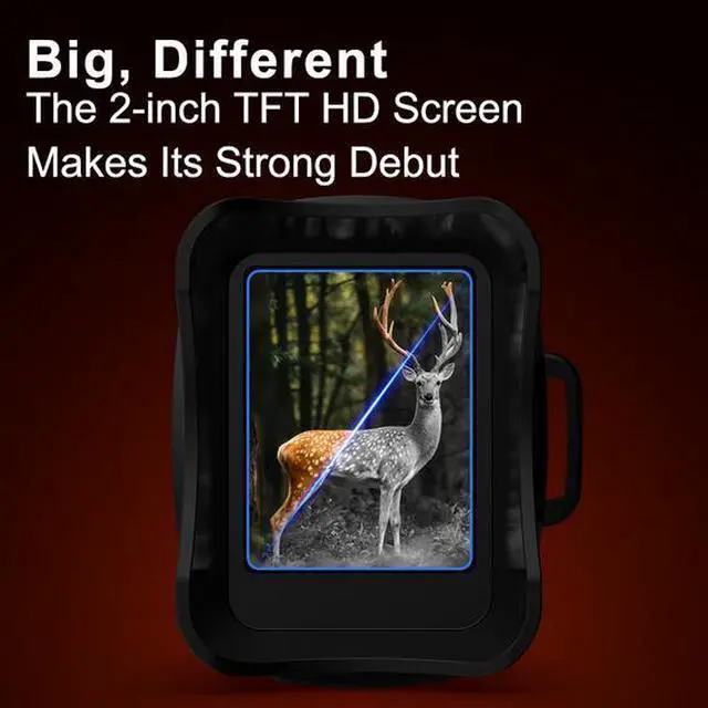 Alt view image 5 of 7 - Single-barrel night vision device, infrared night vision single-lens binocular telescope, high-definition handheld digital imaging instrument