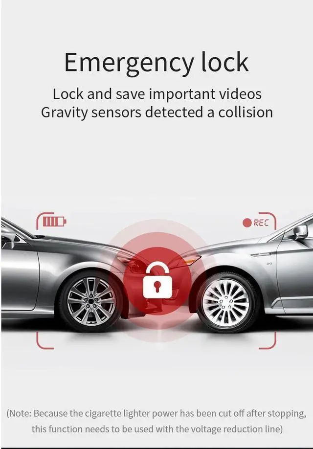 Alt view image 5 of 7 - 2025 New Model4K Triple-Camera Car Recorder - Front + Rear + Interior Three Cameras, High Definition Night Vision, WIFI + GPS Dual Connectivity, Parking Monitoring, 170° Ultra Wide Angle