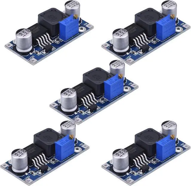 Main image of 5pcs XL6009 Boost Module DC-DC Adjustable Module DC3.0-30V to DC5-35V Output Voltage Power Converter Circuit Board Module 400KHz