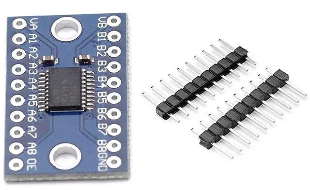 Alt view image 2 of 4 - 5pcs TXS0108E High Speed Full Duplex 8 Way 8 Channel Level Conversion Module 8-Bit 8 CH Logic Level Bi-Directional Converter Module