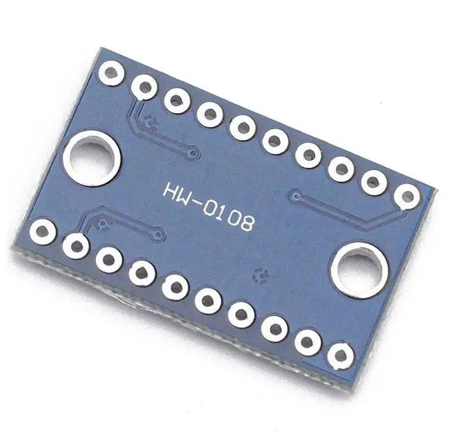 Alt view image 3 of 4 - 5pcs TXS0108E High Speed Full Duplex 8 Way 8 Channel Level Conversion Module 8-Bit 8 CH Logic Level Bi-Directional Converter Module