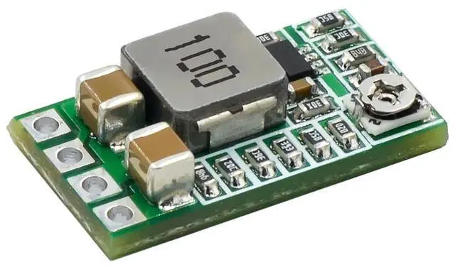 Alt view image 4 of 5 - 10pcs Mini DC-DC 12-24V to 5V 3A Step Down Buck Power Module Fixed Voltage Output 1.8V 2.5V 3.3V 5V 9V 12V Optional Adjustable Efficiency 97.5%