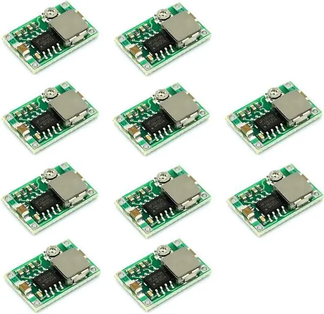 Main image of 10pcs RC Airplane Module Mini 360 DC-DC Buck Converter Step Down Module MP2307 4.75V-23V to 1V-17V