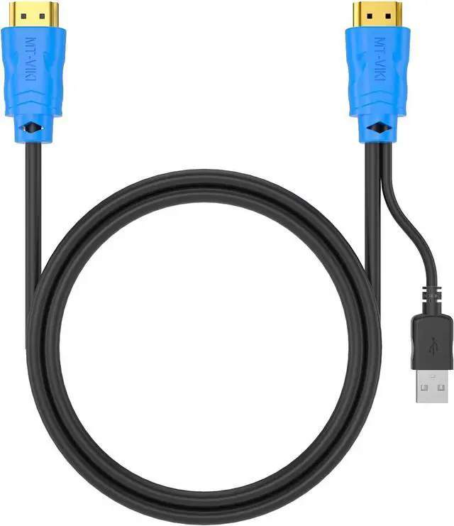 Alt view image 6 of 7 - MT-VIKI 2in 1 USB HDMI KVM Cable 5m/16ft for USB KVM Cable HDMI