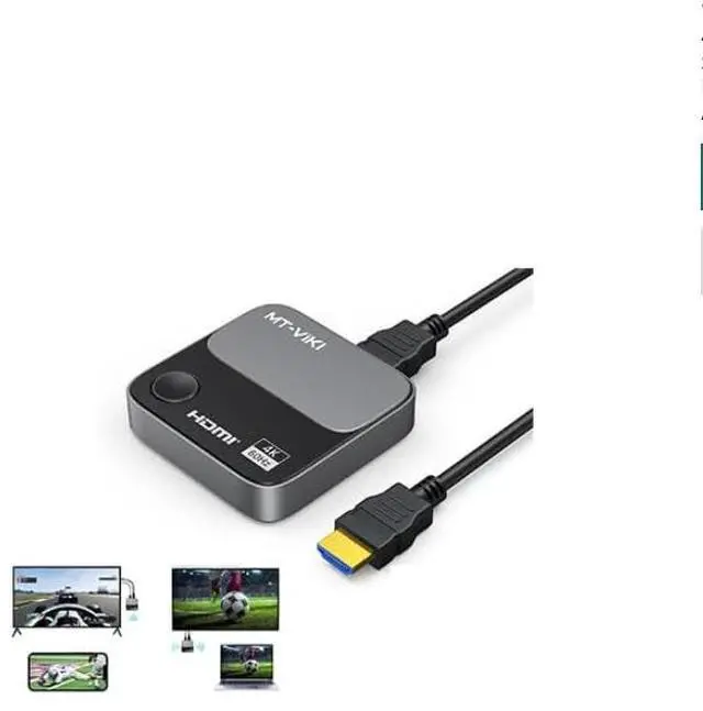 Main image of MT-VIKI 4K Wireless HDMI Display Dongle Adapter, Wireless Transmitter, 4K@60Hz Input & Output, Streaming Media Video to Monitor from Mac iOS Android Windows, Support Airplay DLNA Miracast