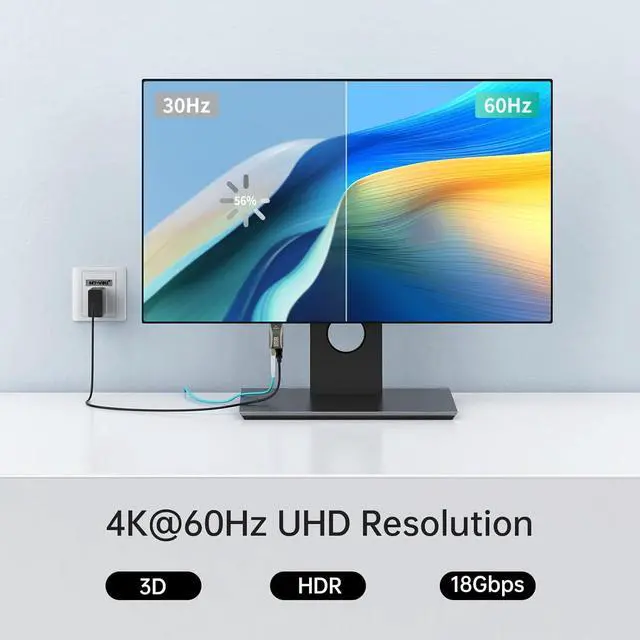 Alt view image 4 of 6 - MT-VIKI 4K HDMI Extender Over Multi-Mode LC Fiber Optic Cable, Up to 300m (1000ft), 4K@60Hz, 18Gbps, HDMI 2.0, HDCP 2.2, Transmitter and Receiver Kit