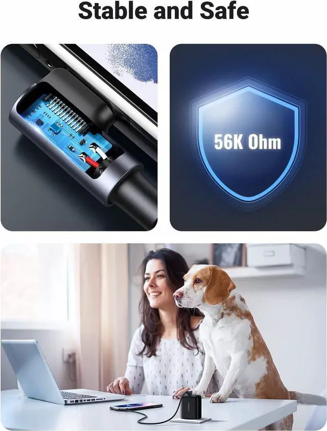 Alt view image 7 of 7 - UGREEN USB to USB C Cable 90 Degree USB C Fast Charging Cord Compatible with iPhone 16/16 Plus/16 Pro/16 Pro Max/15/Samsung Galaxy S10/S10+/Pixel 7/6a/LG G8/G7/Pixel/Switch, etc. 6.6FT