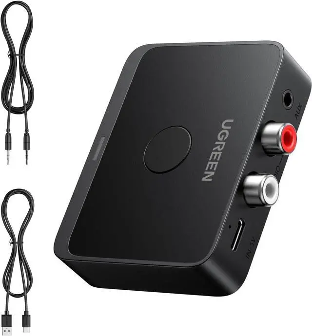 Main image of UGREEN Bluetooth 6.0 Receiver with LDAC, Hi-Res Wireless Audio Adapter with Low Latency, for Old Stereo/Speakers/Wired Speakers/Home Audio Music Streaming Stereo System