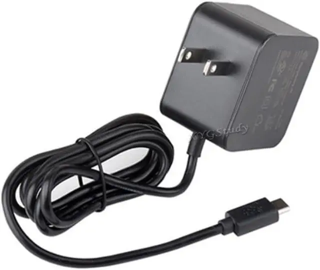 Alt view image 7 of 7 - Official 27W USB-C Power Supply for Raspberry Pi 5, 5.1V/5A, 9V/3A, 12V/2.25A, 15V/1.8A, Black US