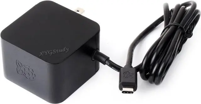 Alt view image 5 of 7 - Official 27W USB-C Power Supply for Raspberry Pi 5, 5.1V/5A, 9V/3A, 12V/2.25A, 15V/1.8A, Black US