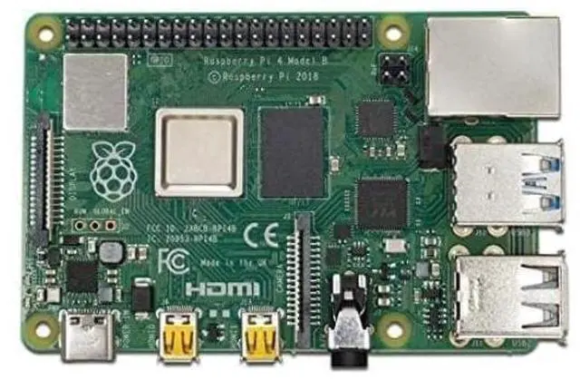 Alt view image 3 of 5 - Raspberry Pi 4 Model B 2019 Quad Core 64 Bit WiFi Bluetooth (4GB)