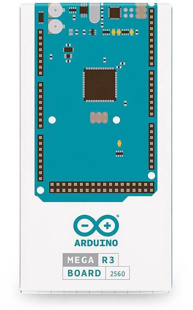 Alt view image 4 of 5 - Arduino Mega 2560 REV3 [A000067]  ATmega2560, 16MHz, 54 Digital I/O, 16 Analog Inputs, 256KB Flash, USB, Compatible with Arduino IDE for Advanced Projects