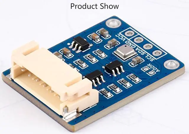 Alt view image 6 of 7 - BME680 Environmental Sensor, Supports Temperature/Humidity/Barometric Pressure/VOC Gas Detection, I2C and SPI, Support Raspberry Pi/Raspberry Pi Pico/for Arduino / ESP32, etc.