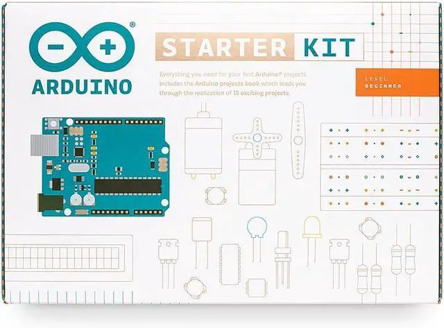 Alt view image 3 of 6 - Official Arduino Starter Kit [K000007]  12 DIY Projects with Electronic Components & English Projects Book  Original Kit from Italy