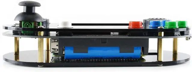 Alt view image 6 of 7 - Game HAT, Compatible with Raspberry Pi 4B/3B/3B+/Zero/Zero W/Zero WH, Retro Gaming Console wth 3.5inch IPS Screen, Joystick, and Buttons, 480×320, Onboard Speaker and Earphone Jack