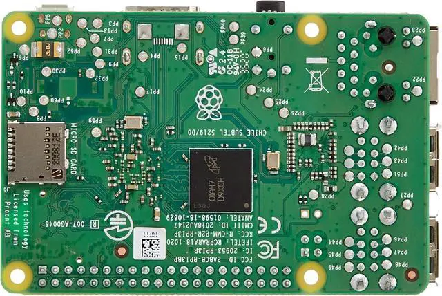Alt view image 3 of 6 - Element14 Raspberry Pi 3 B+ Motherboard