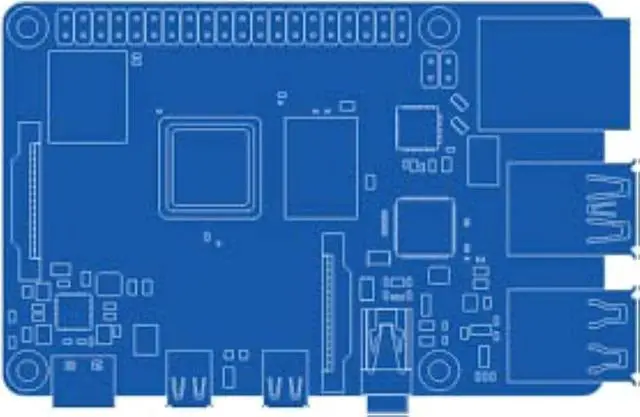 Alt view image 6 of 6 - Element14 Raspberry Pi 3 B+ Motherboard