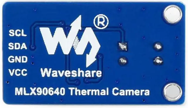 Alt view image 2 of 6 - MLX90640 IR Array Thermal Imaging Camera with 32×24 Pixels 110° Field of View Communicating via I2C Interface Supports Raspberry Pi/rduino(ESP32)/STM32, etc.