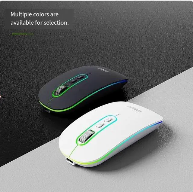Main image of wireless mouse, Bluetooth, silent for notebook computer, office use, dual-mode iPad tablet, Apple charging