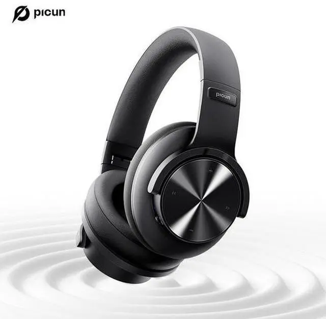 Main image of PICUN Headset Bluetooth headphones with touch control for low-latency gaming and wireless music