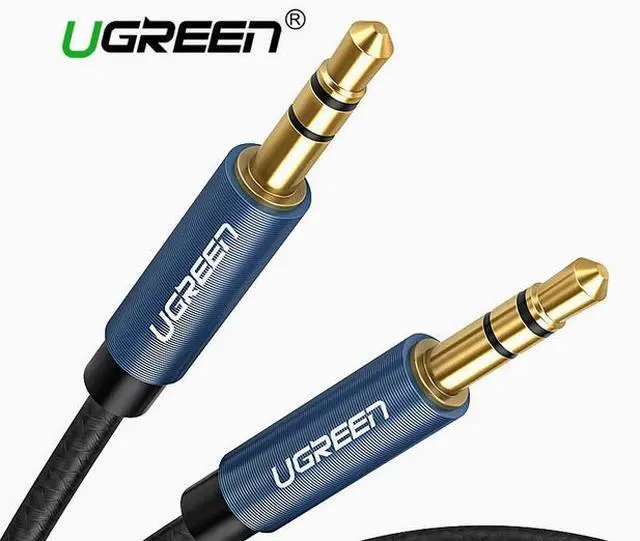 Main image of Ugreen 3.5mm Jack Audio Cable Gold Plated 3.5 mm Male to 3.5mm Male Aux Cable for iPhone Car Headphone Speaker Auxiliary Cable 1.5M
