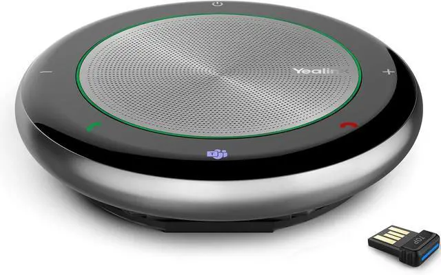 Main image of Yealink Teams Certified Speakerphone Wireless Bluetooth Speaker with Full Duplex Microphone for Conference Meeting CP700 Noise Reduction Home Office 360° Voice Pickup